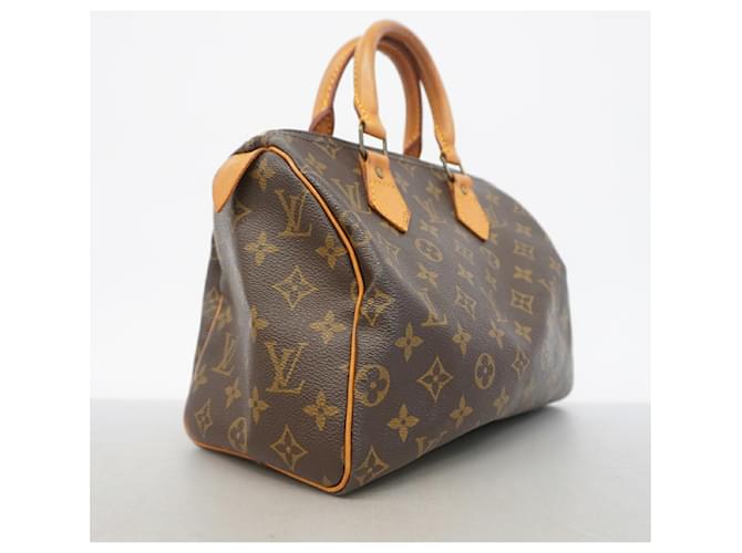 Borsa Louis Vuitton Monogram Speedy 25 Marrone - vista 2