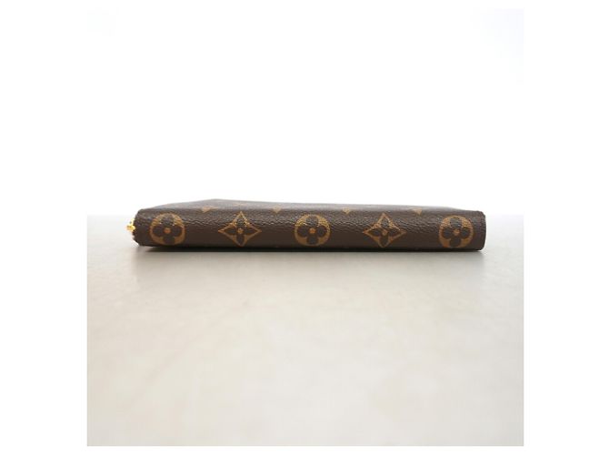 Louis Vuitton Monogram Portefeuille Clemence Long Wallet Marrone Rosa - vista 2