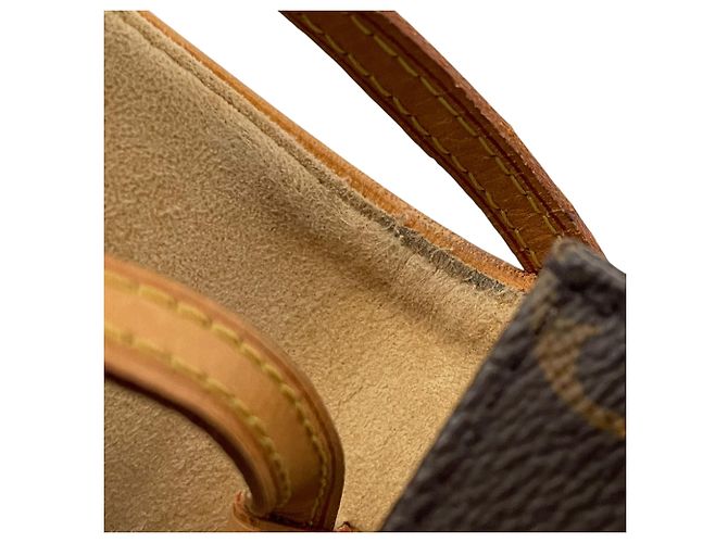 Louis Vuitton Pochette Twin GM Monogram Shoulder Bag Braun - Ansicht 18