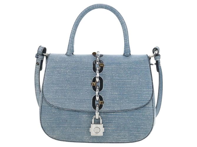 LOUIS VUITTON Epi Denim Chain It PM Shoulder Bag Blue M50271 LV Auth 198692SAM - vista 13