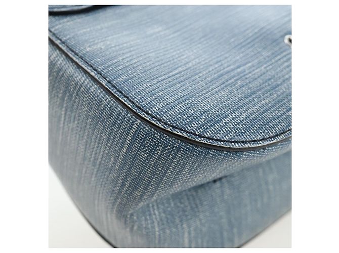 LOUIS VUITTON Epi Denim Chain It PM Shoulder Bag Blue M50271 LV Auth 198692SAM - vista 18