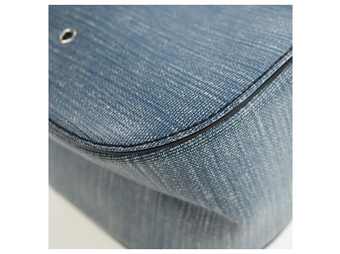 LOUIS VUITTON Epi Denim Chain It PM Shoulder Bag Blue M50271 LV Auth 198692SAM - vista 19