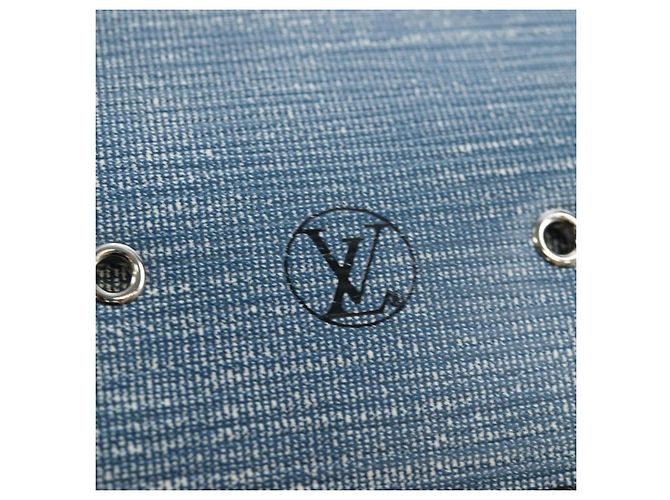 LOUIS VUITTON Epi Denim Chain It PM Shoulder Bag Blue M50271 LV Auth 198692SAM - vista 20