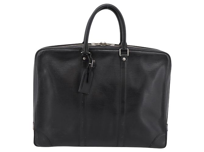 LOUIS VUITTON Epi Porte Documents Voyage Business Bag Black M54472 Auth 198948 Nero - vista 13
