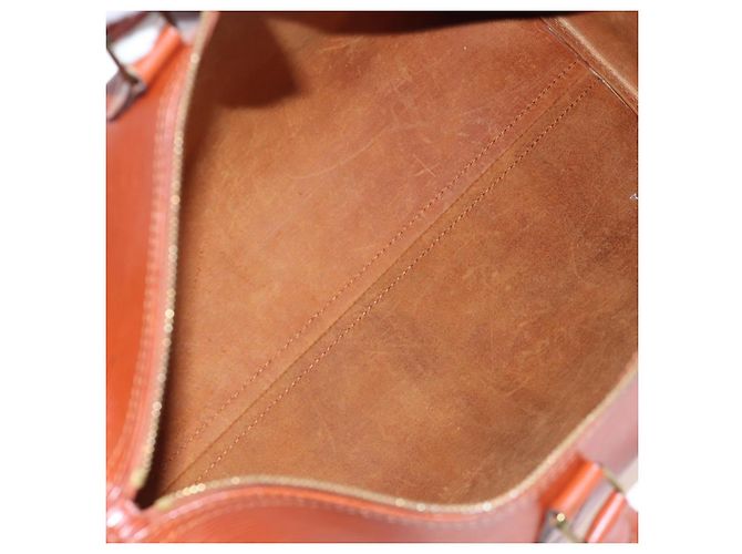 LOUIS VUITTON Epi Speedy 40 Hand Bag Brown Kenya M42983 LV Auth 198713V Marrone - vista 10