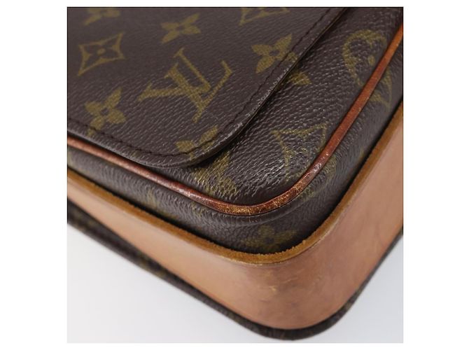 LOUIS VUITTON Monogram Cartouchiere MM Shoulder Bag M51253 LV Auth ar14085 Monogramma - vista 14