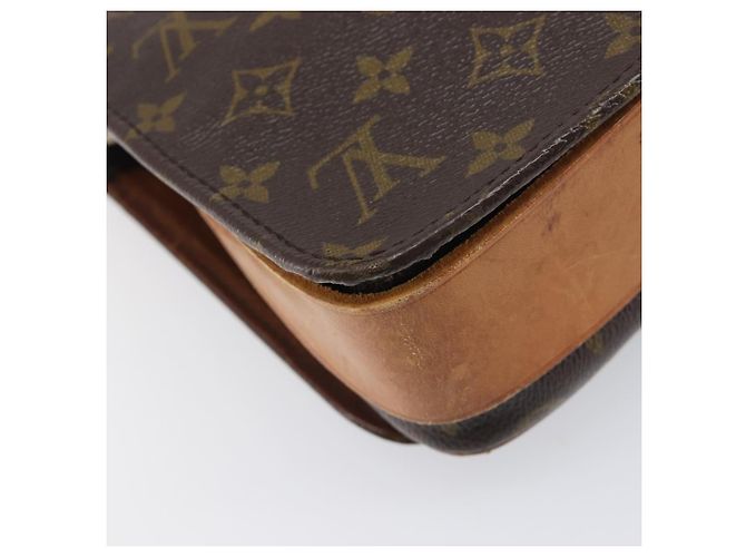 LOUIS VUITTON Monogram Cartouchiere MM Shoulder Bag M51253 LV Auth ar14085 Monogramma - vista 16