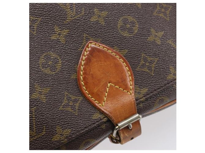 LOUIS VUITTON Monogram Cartouchiere MM Shoulder Bag M51253 LV Auth ar14085 Monogramma - vista 18