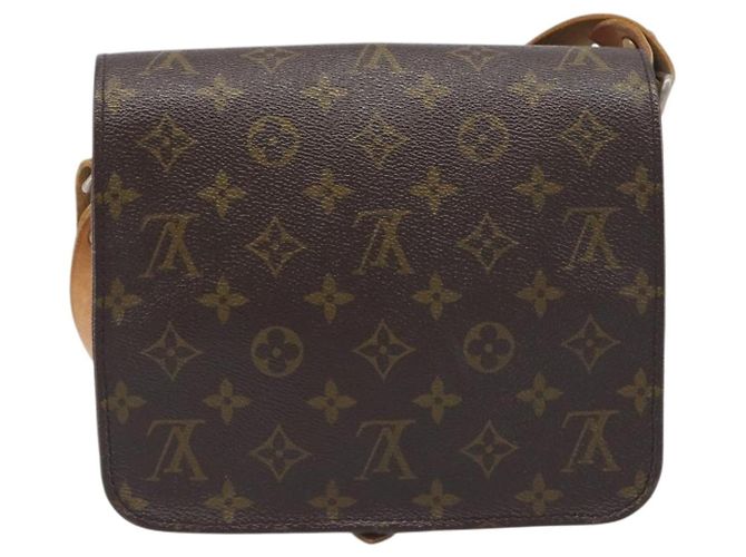 LOUIS VUITTON Monogram Cartouchiere MM Shoulder Bag M51253 LV Auth ar14085 Monogramma - vista 2