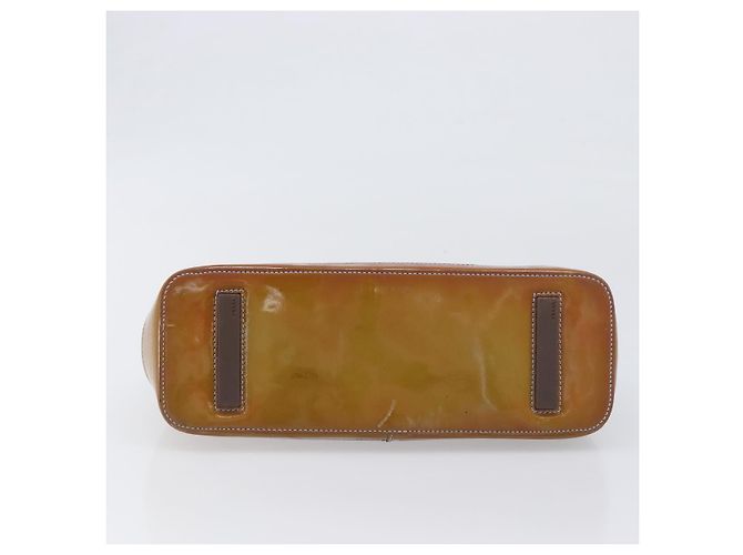 Borsa PRADA in pelle beige argento autentica 197618 - vista 5