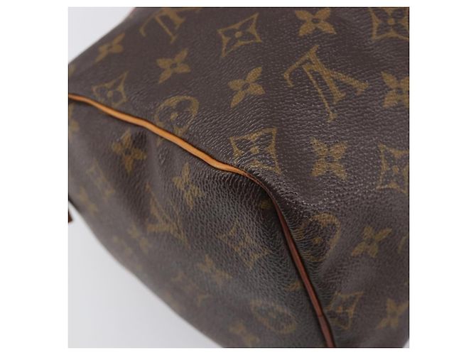Borsa a mano LOUIS VUITTON Monogram Speedy 25 M41528 LV Auth am12418V Monogramma - vista 17