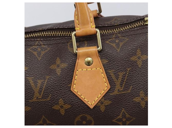 Borsa a mano LOUIS VUITTON Monogram Speedy 25 M41528 LV Auth am12418V Monogramma - vista 19