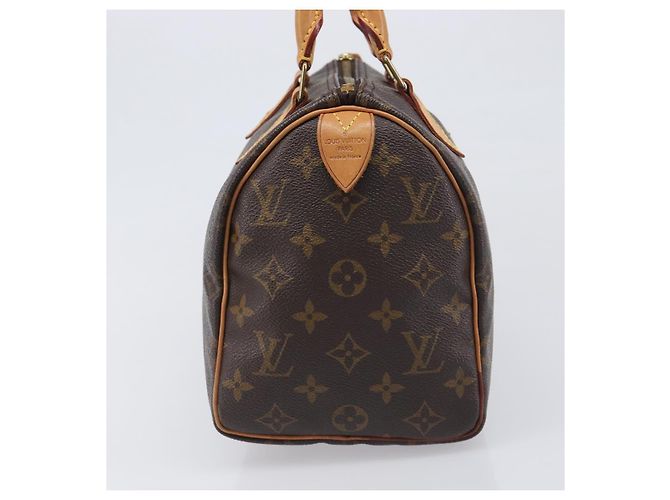 Borsa a mano LOUIS VUITTON Monogram Speedy 25 M41528 LV Auth am12418V Monogramma - vista 3