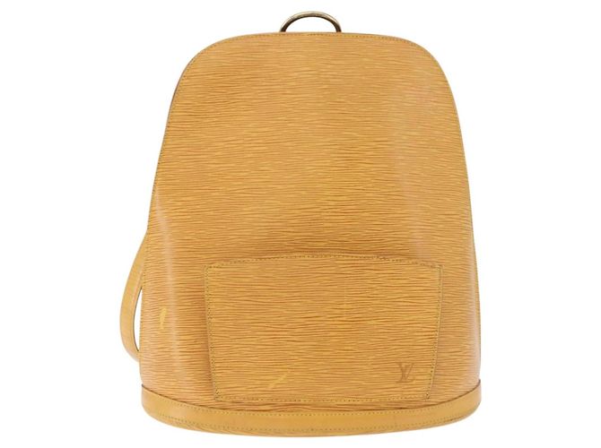LOUIS VUITTON Epi Gobelins Rucksack Yellow M52299 LV Auth ka5826 Gelb - Ansicht 13