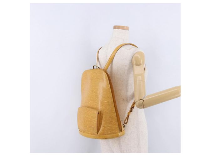 LOUIS VUITTON Epi Gobelins Rucksack Yellow M52299 LV Auth ka5826 Gelb - Ansicht 26