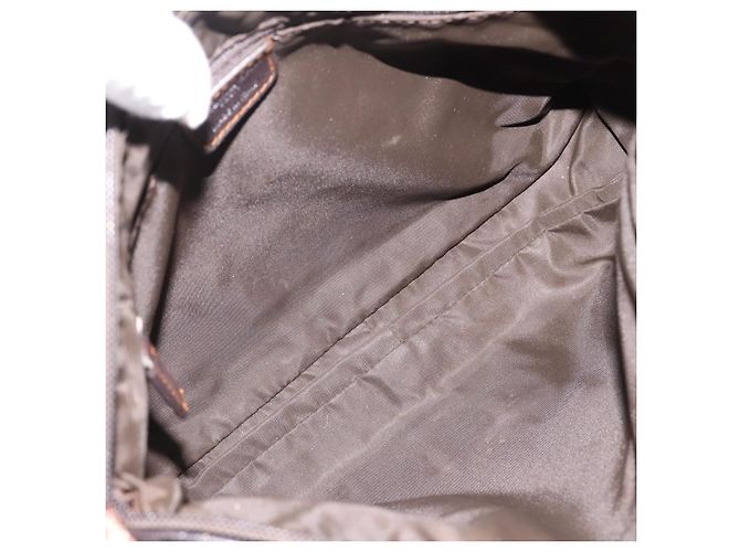 Borsa a tracolla Christian Dior Trotter Canvas Beige Auth ka5911A - vista 17