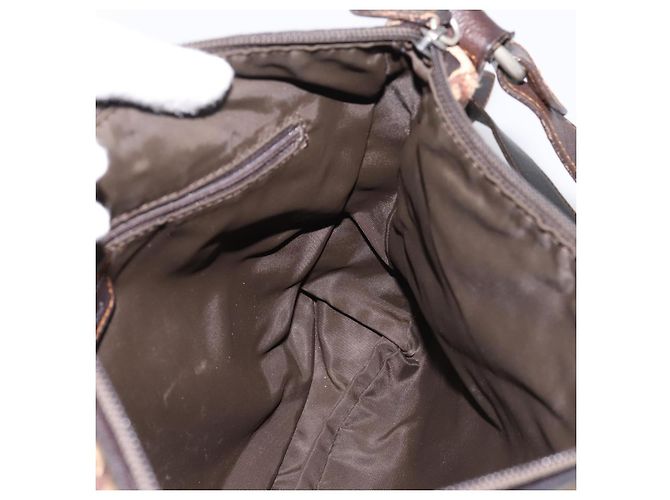 Borsa a tracolla Christian Dior Trotter Canvas Beige Auth ka5911A - vista 18