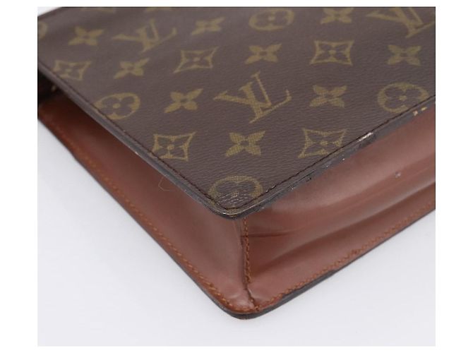 LOUIS VUITTON Monogram Pochette Homme Clutch Bag M51795 LV Auth 197841 Monogramma - vista 16