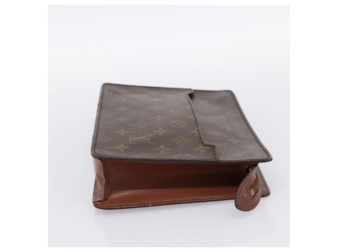 LOUIS VUITTON Monogram Pochette Homme Clutch Bag M51795 LV Auth 197841 Monogramma - vista 4