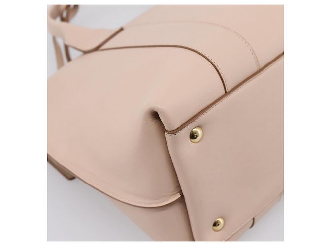 Borsa Tote Salvatore Ferragamo Gancini in pelle rosa e oro Auth 199216V D'oro - vista 13