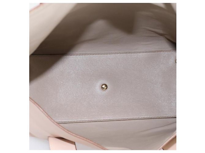 Borsa Tote Salvatore Ferragamo Gancini in pelle rosa e oro Auth 199216V D'oro - vista 16