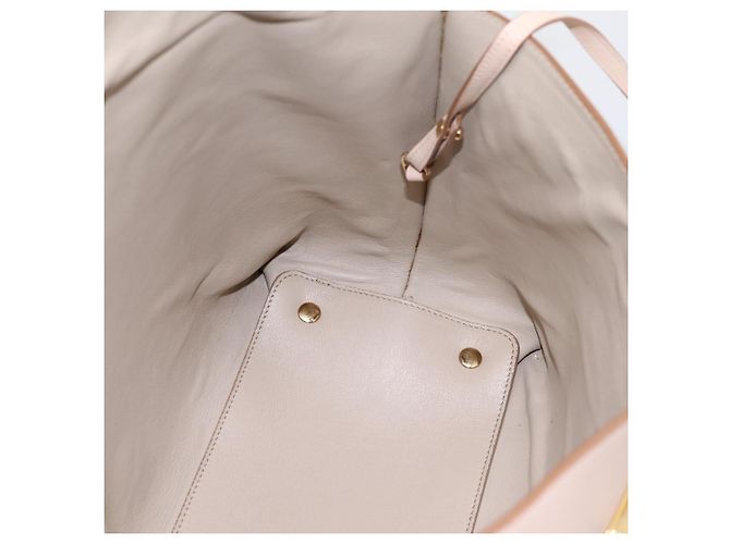Borsa Tote Salvatore Ferragamo Gancini in pelle rosa e oro Auth 199216V D'oro - vista 17
