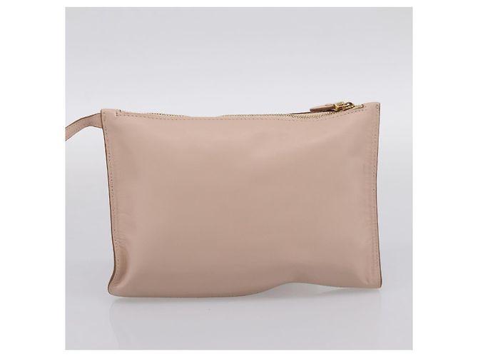 Borsa Tote Salvatore Ferragamo Gancini in pelle rosa e oro Auth 199216V D'oro - vista 20