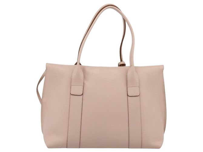 Borsa Tote Salvatore Ferragamo Gancini in pelle rosa e oro Auth 199216V D'oro - vista 3