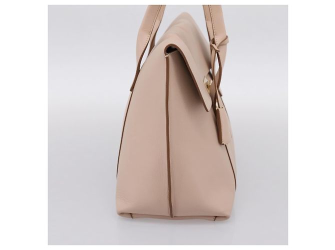 Borsa Tote Salvatore Ferragamo Gancini in pelle rosa e oro Auth 199216V D'oro - vista 4