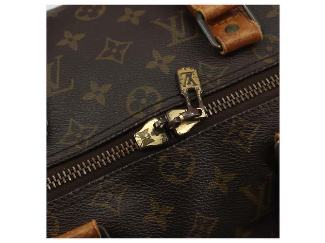 LOUIS VUITTON Monogram Keepall 50 Boston Bag M41426 LV Auth 196430 Monogramma - vista 10