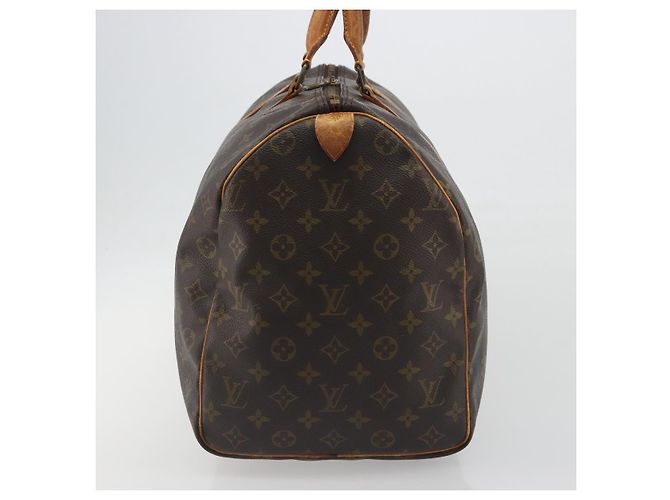 LOUIS VUITTON Monogram Keepall 50 Boston Bag M41426 LV Auth 196430 Monogramma - vista 3