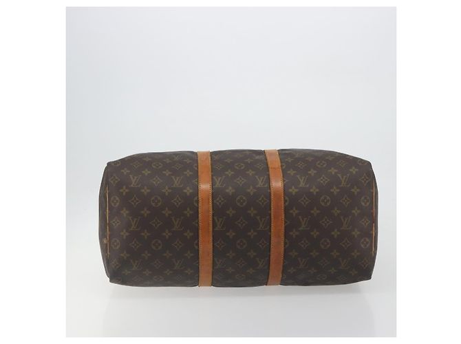LOUIS VUITTON Monogram Keepall 50 Boston Bag M41426 LV Auth 196430 Monogramma - vista 5