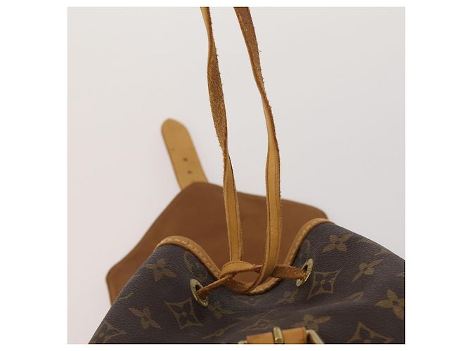Zaino LOUIS VUITTON Monogram Montsouris GM M51135 LV Auth 197003A Monogramma - vue 10