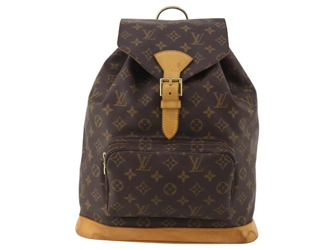 Zaino LOUIS VUITTON Monogram Montsouris GM M51135 LV Auth 197003A Monogramma - vue 13