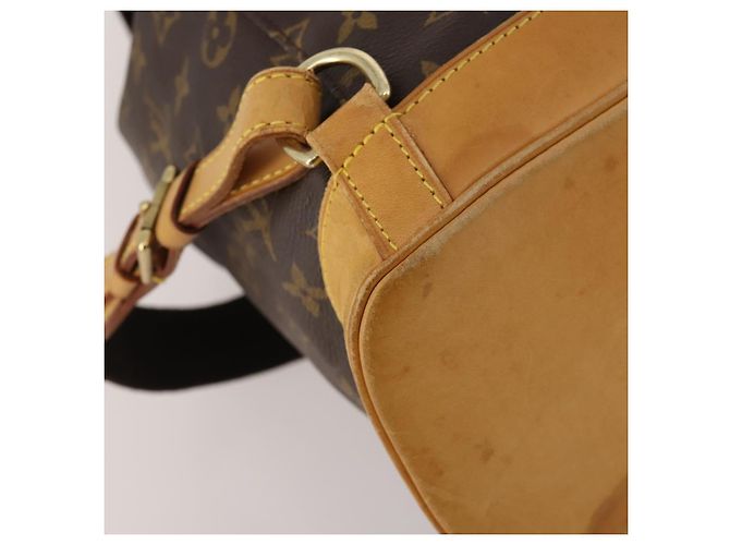 Zaino LOUIS VUITTON Monogram Montsouris GM M51135 LV Auth 197003A Monogramma - vue 18