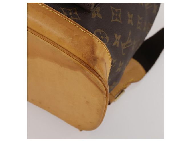 Zaino LOUIS VUITTON Monogram Montsouris GM M51135 LV Auth 197003A Monogramma - vue 9