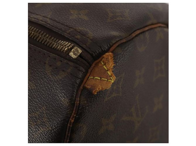 LOUIS VUITTON Monogram Keepall 50 Boston Bag M41426 LV Auth 197501 Monogramma - vista 20