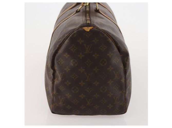 LOUIS VUITTON Monogram Keepall 50 Boston Bag M41426 LV Auth 197501 Monogramma - vista 3