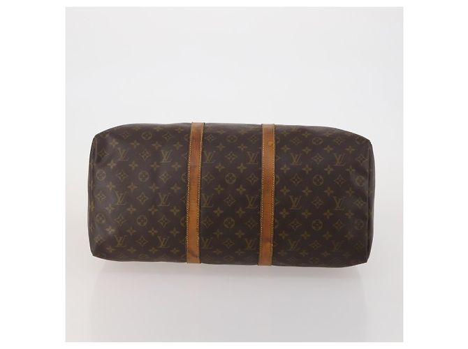 LOUIS VUITTON Monogram Keepall 50 Boston Bag M41426 LV Auth 197501 Monogramma - vista 5