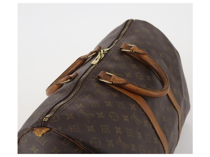 LOUIS VUITTON Monogram Keepall 50 Boston Bag M41426 LV Auth 197501 Monogramma - vista 6