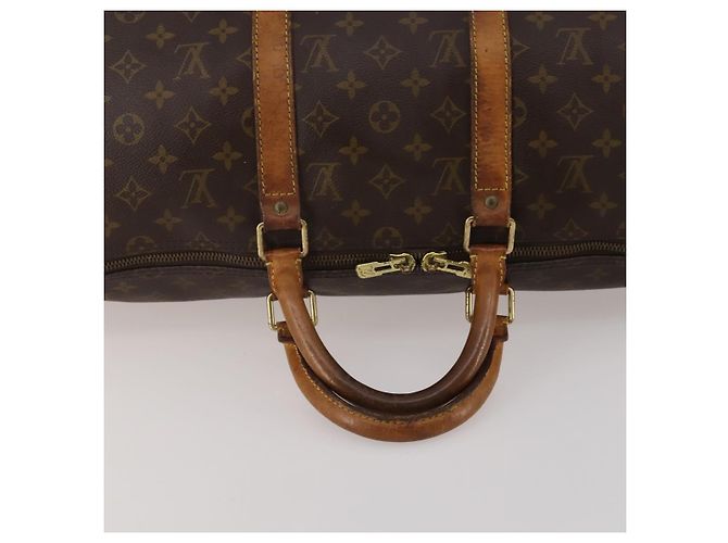 LOUIS VUITTON Monogram Keepall 50 Boston Bag M41426 LV Auth 197501 Monogramma - vista 7