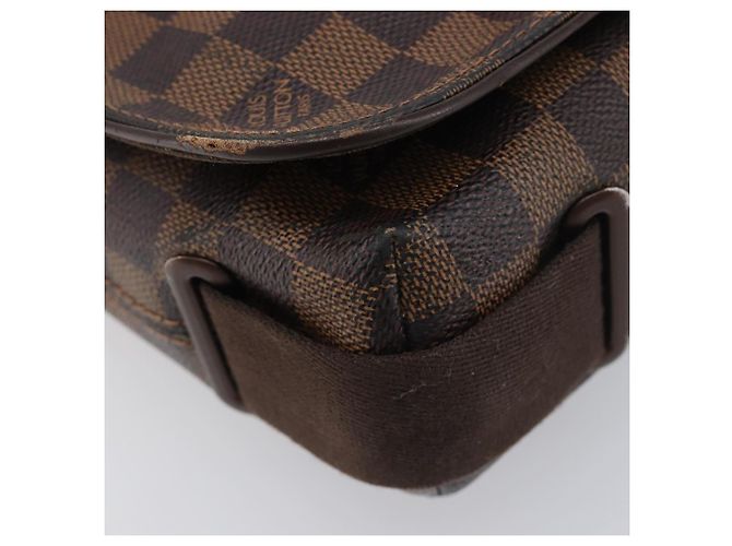 LOUIS VUITTON Damier Ebene Brooklyn PM Shoulder Bag N51210 LV Auth 198568 - vista 15