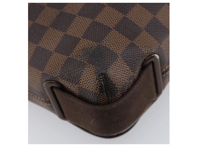 LOUIS VUITTON Damier Ebene Brooklyn PM Shoulder Bag N51210 LV Auth 198568 - vista 17