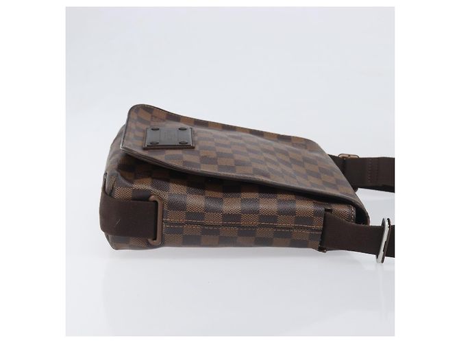 LOUIS VUITTON Damier Ebene Brooklyn PM Shoulder Bag N51210 LV Auth 198568 - vista 3