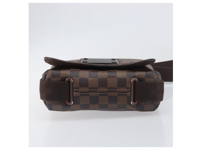 LOUIS VUITTON Damier Ebene Brooklyn PM Shoulder Bag N51210 LV Auth 198568 - vista 5