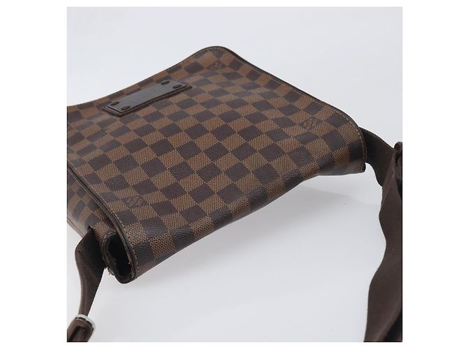 LOUIS VUITTON Damier Ebene Brooklyn PM Shoulder Bag N51210 LV Auth 198568 - vista 6