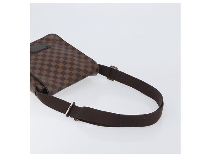 LOUIS VUITTON Damier Ebene Brooklyn PM Shoulder Bag N51210 LV Auth 198568 - vista 7