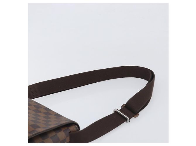 LOUIS VUITTON Damier Ebene Brooklyn PM Shoulder Bag N51210 LV Auth 198568 - vista 8
