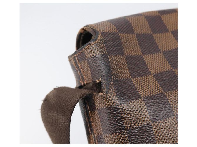 LOUIS VUITTON Damier Ebene Brooklyn PM Shoulder Bag N51210 LV Auth 198568 - vista 9