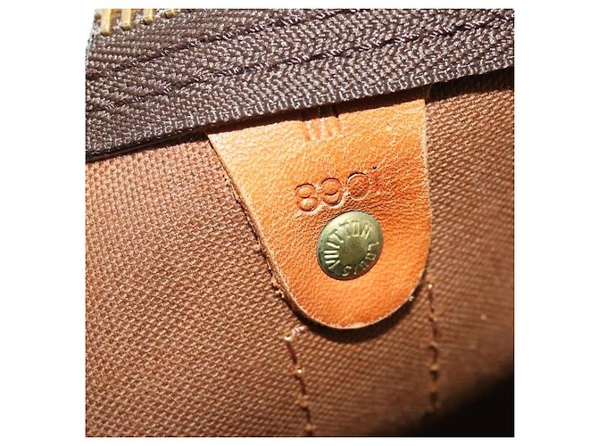LOUIS VUITTON Monogram Keepall 55 Boston Bag M41424 LV Auth 196262A Monograma - vista 11